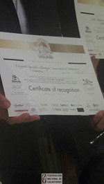 Certificado por parte del Salon du chocolat en parís
