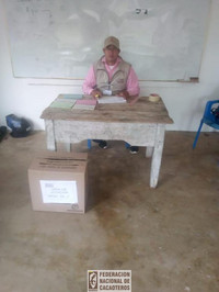 Jurado de votación en las elecciones cacaoteras 2018