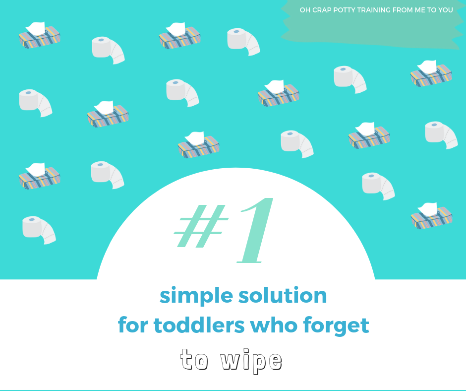 1 Simple Solution for toddlers who forget to wipe