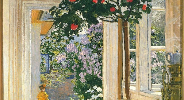 Józef Mehoffer, Soleil de mai (détail) (1911)