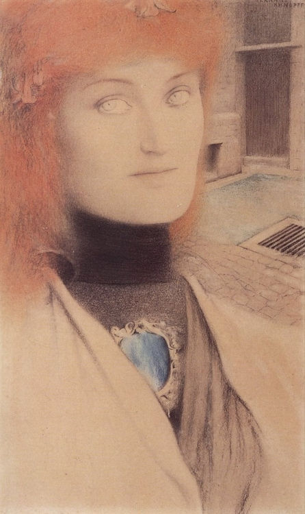Fernand Khnopff, Qui me délivrera ? (1891).