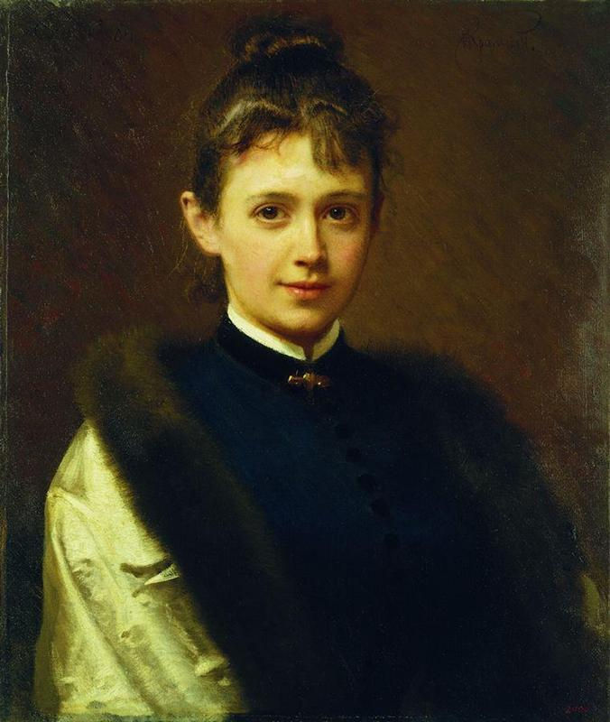Ivan Kramskoï, Portrait de femme (1884)