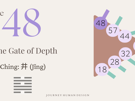 Human Design Gate 48, the Gate of Depth