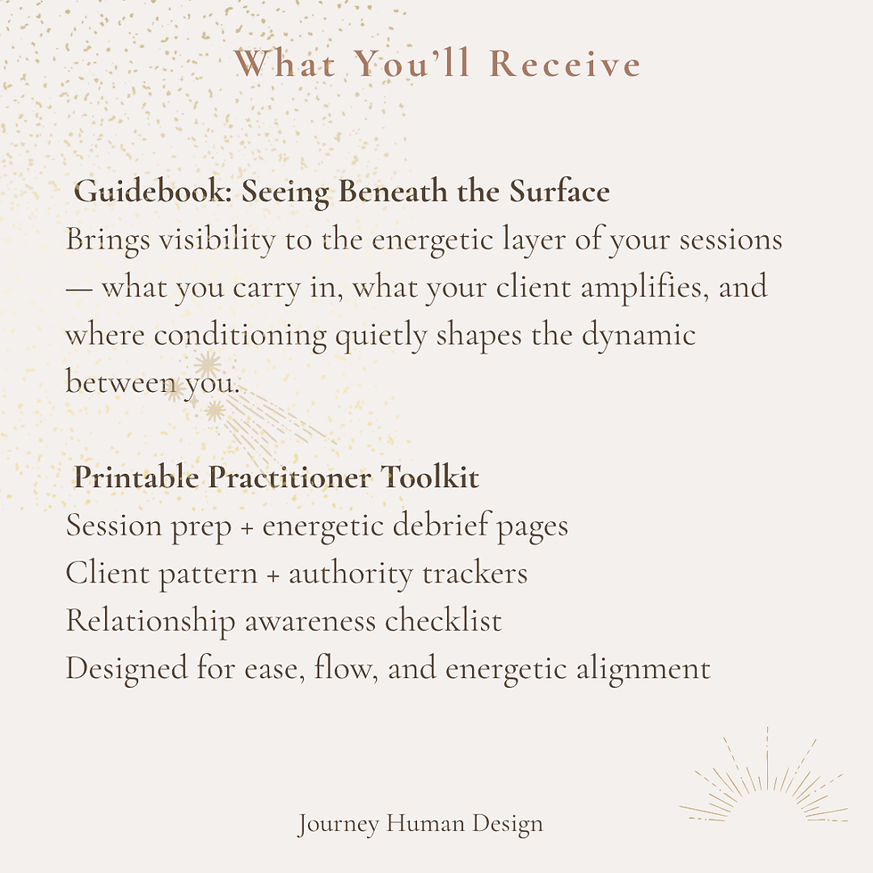 Thumbnail: Human Design for Coaches – Seeing Beneath the Surface