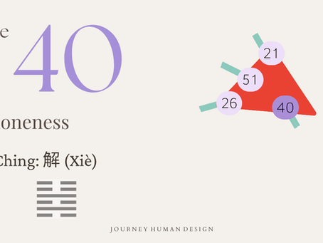 Human Design Gate 40, the Gate of Aloneness