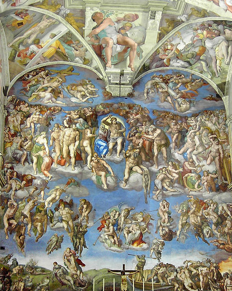 copy Last Judgement Rome_Sistine_Chapel_