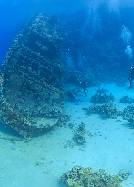 Wreck in the Sea