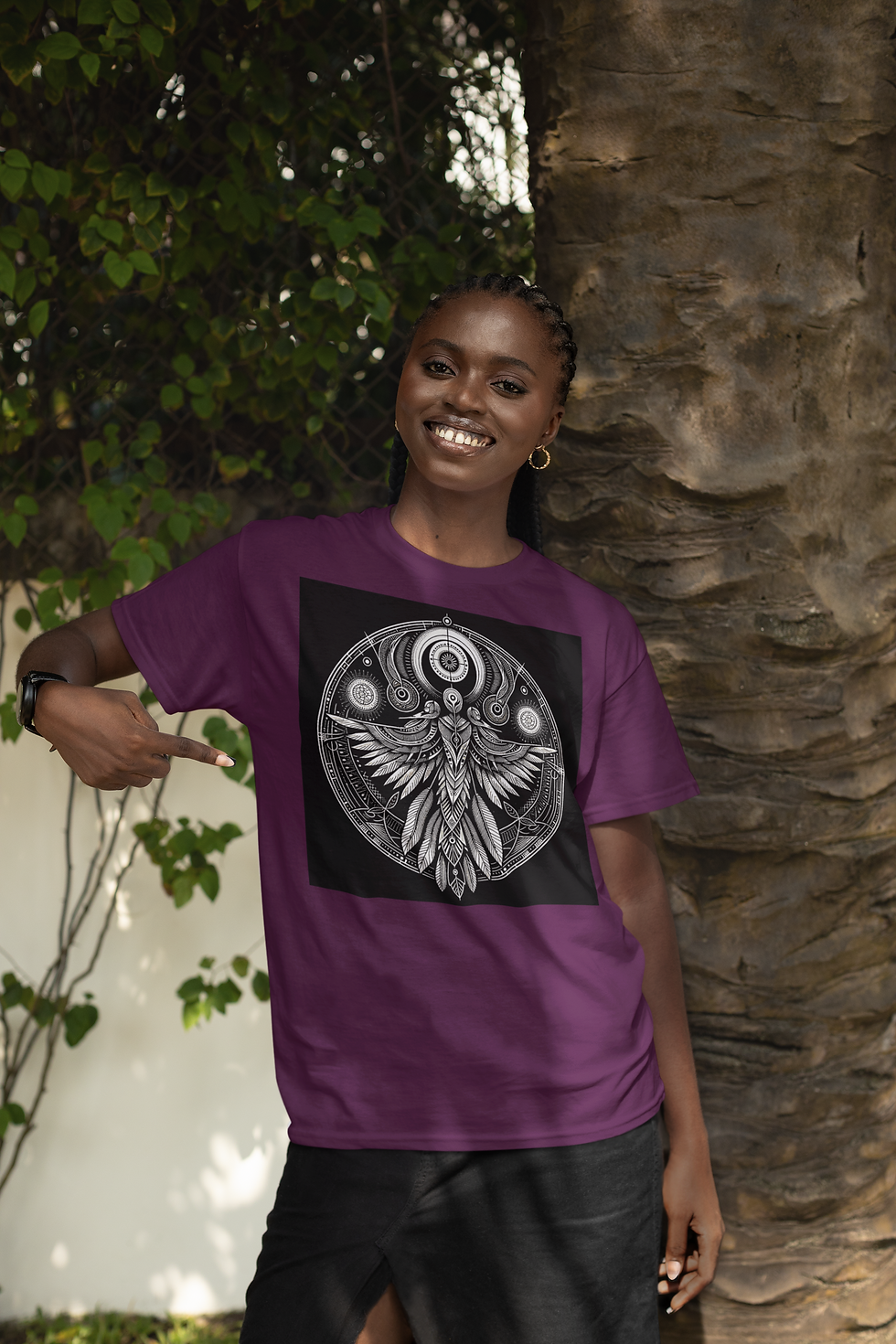 031 Cold fusion, Ascendant Feathered Spirit: Ethereal Winged Mandala