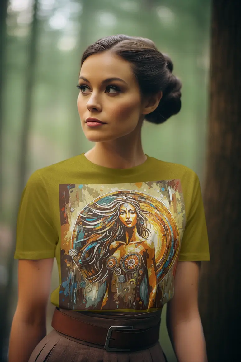 053 Cold fusion, Timeless Aura: Celestial Beauty in Cosmic Orbits Art