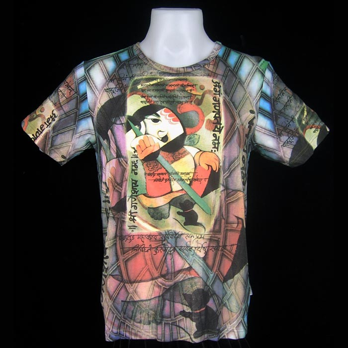 Unisex short sleeve - Ganesha: Remover of Obstacles Tee by NASPEX