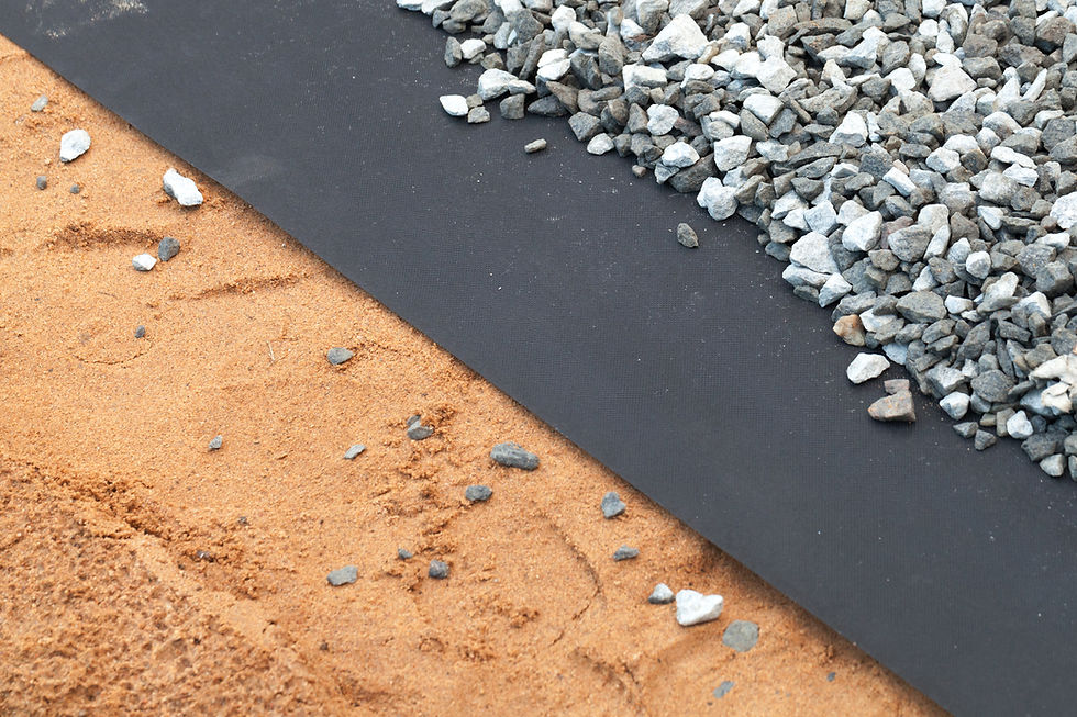 professional grade landscape fabric for walkways