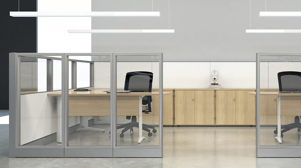 Mesa dos executivos proximo da equipe