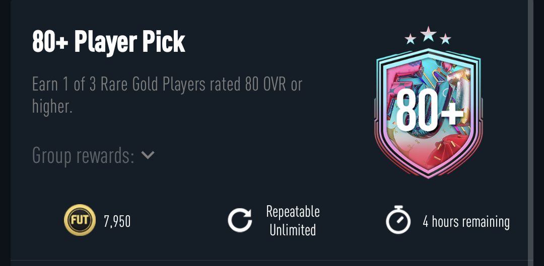 50x 80+ Player Picks + 1x 86 squad + 1x 87 squad