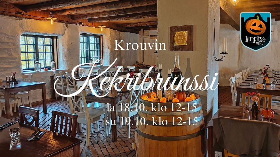 Rikalan Krouvin lähituottajien Kekribrunssi