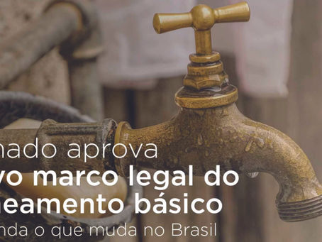 Novo marco legal do saneamento deve ser regulamentado em setembro