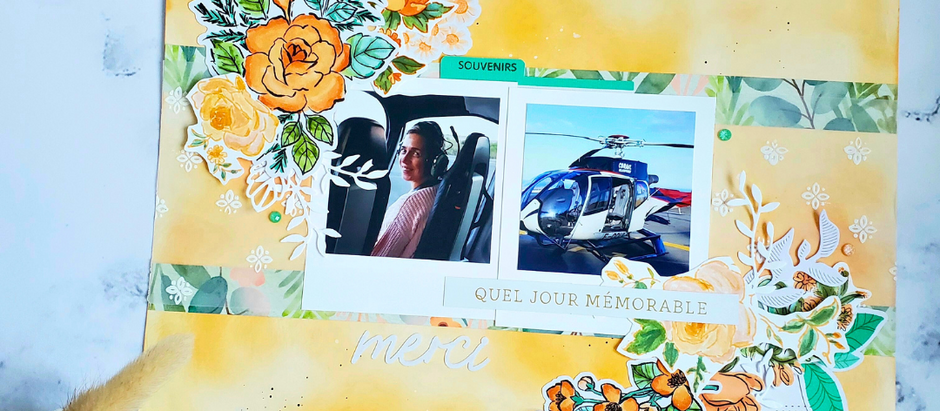 #CréativeChallengeSU: quand un défi créatif devient une invitation à créer une page de scrapbooking