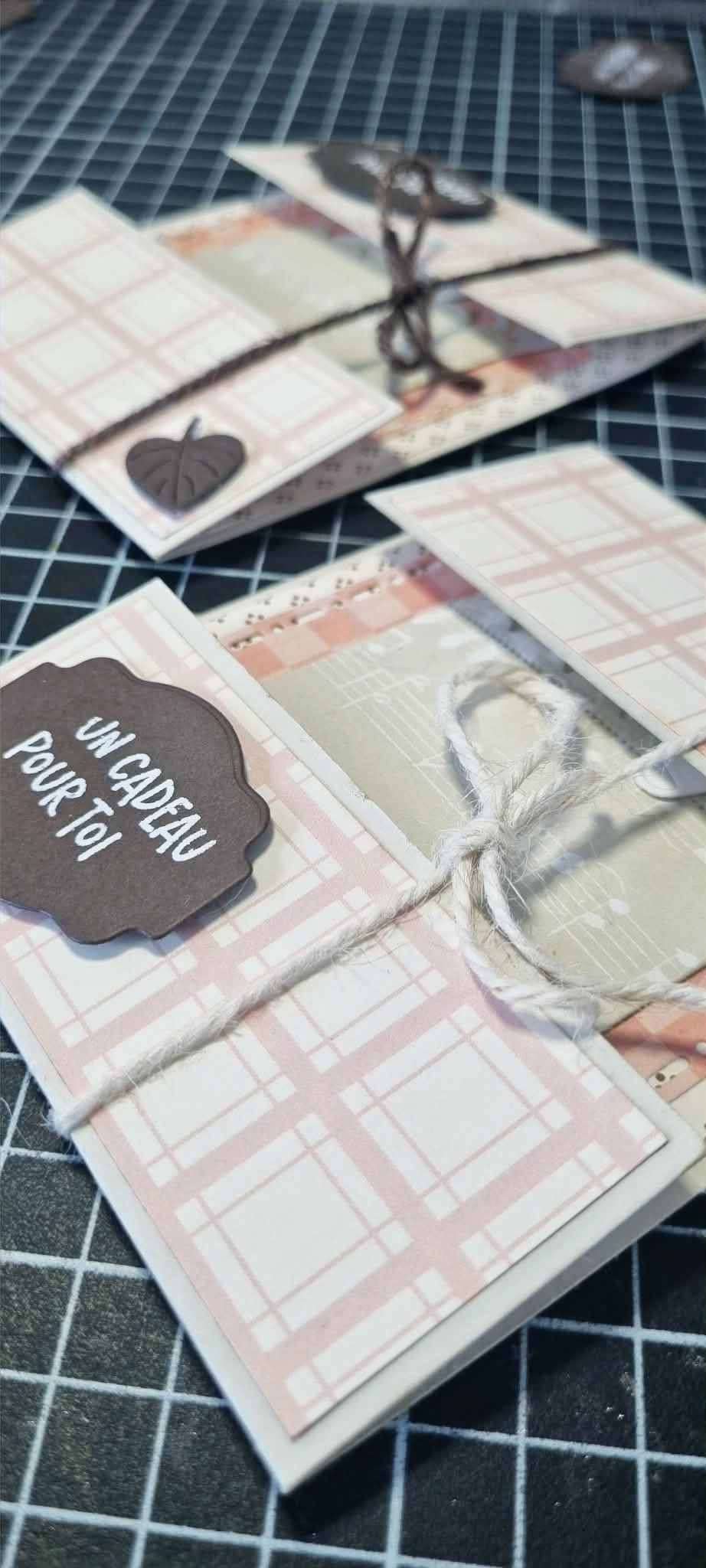 projet scrapbooking vintage Stampin’ Up!