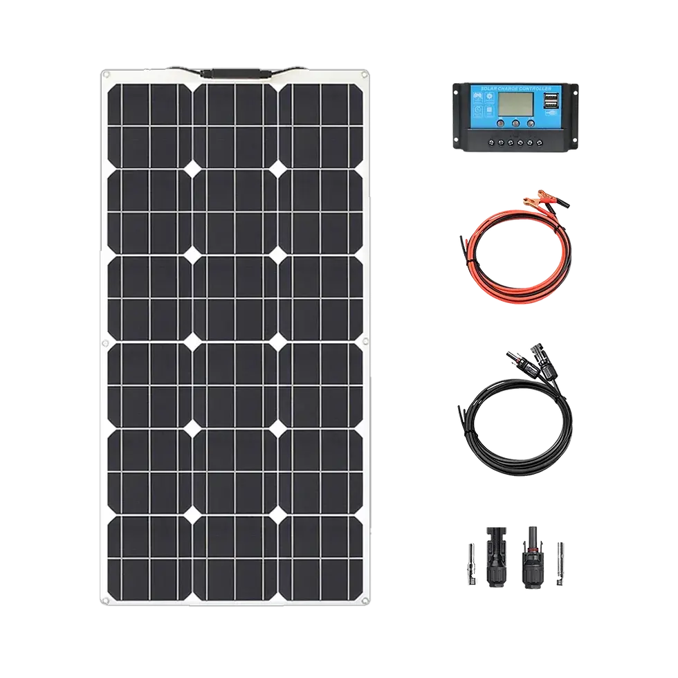 Thumbnail: 2000W Kit With 1000W 2000W Solar Panel/100A Controller/220V Inverter/Battery