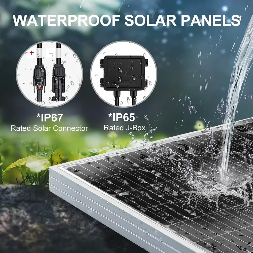 Thumbnail: 3000W Solar Panel Flexible Portable Power Bank Charging Solar Cells for Home