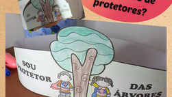 Atividade interativa Chapéu dia da árvore.