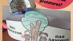 Atividade interativa Chapéu dia da árvore.