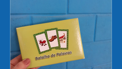 Caça palavras e cruzadinha batalha das palavras.