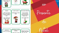 Caça ao presente de natal.