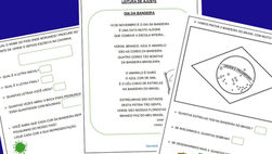 Atividades educativas - Dia da bandeira.