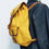 Thumbnail: Yellow Canvas Backpack