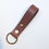 Thumbnail: Brown Leather Split Ring Keyring