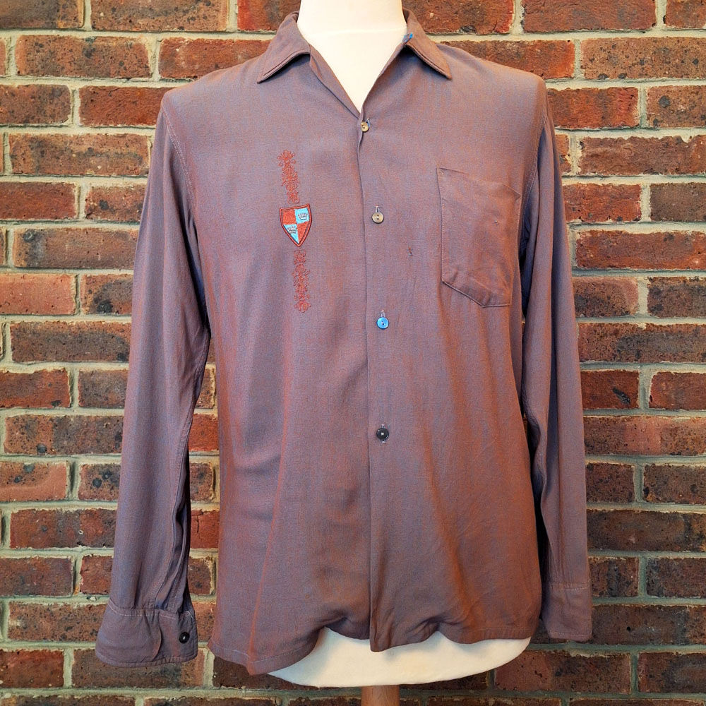 1950's Tonic Gaberdine Shirt