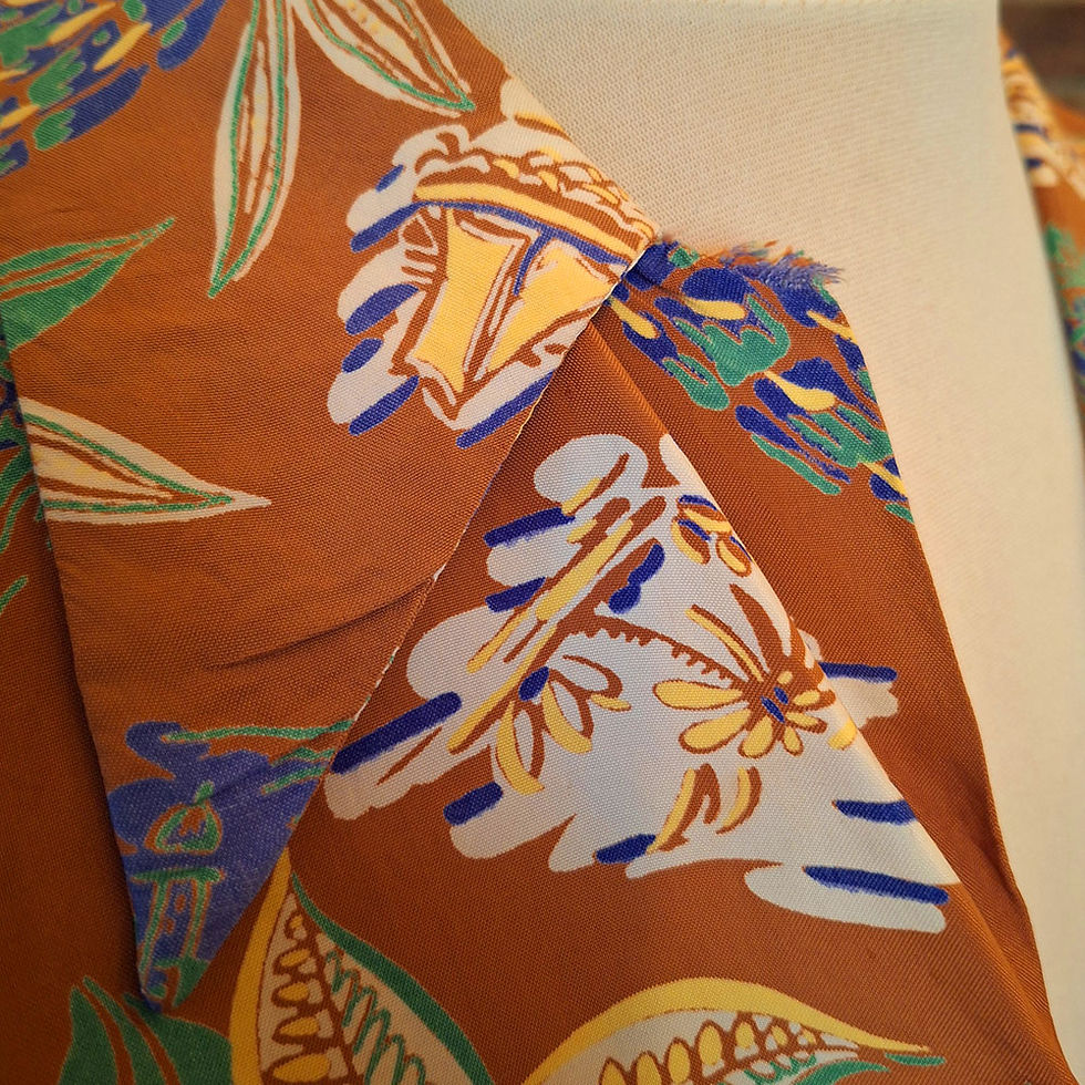 Thumbnail: 1940s Pineapple Hawaiian Shirt