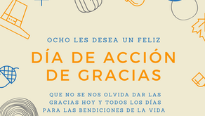 ¡Feliz día de acción de gracias!