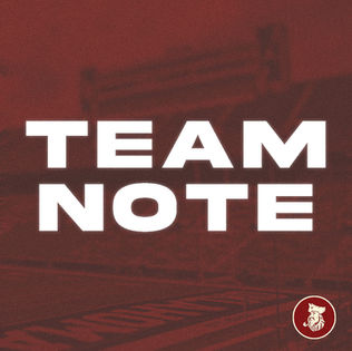 Team Note - Important Upcoming Dates