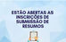 Submissão de resumos para III Jornada Acadêmica
