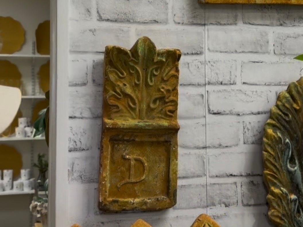 Initial Garden Plaque