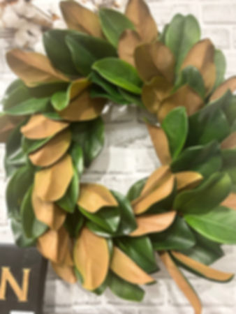 Large Magnolia Wreath