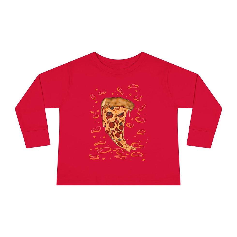 Thumbnail: “Pizzar” Toddler Long Sleeve Tee