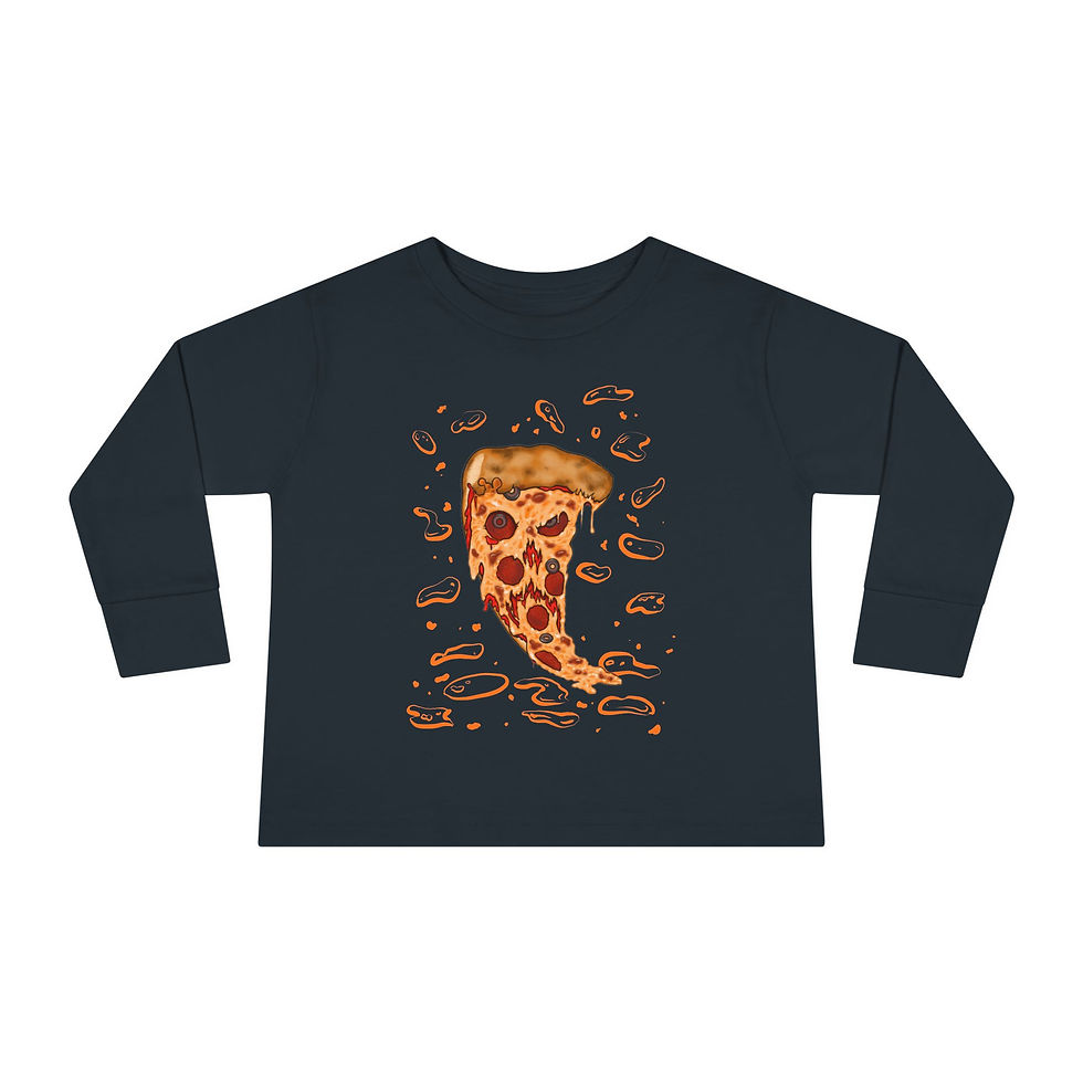 Thumbnail: “Pizzar” Toddler Long Sleeve Tee