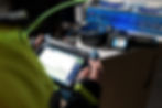 Image of optical fiber equipment and tools.