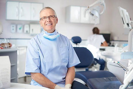 Dr. Krane, shown here smiling because he knows, if it comes down to protecting his life or livelihood, the laser will be charged and ready to go, unlike that lazy dog of his