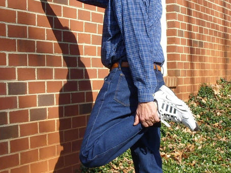 Area Man Becomes One With Cosmos During Standing Quad Stretch