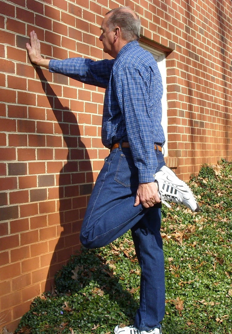 Area Man Becomes One With Cosmos During Standing Quad Stretch