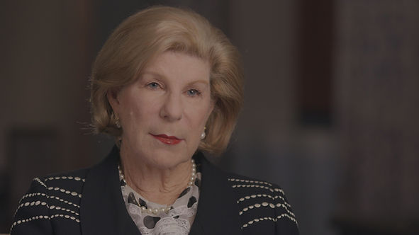 Nina Totenberg, shown here explaining to me that the Supreme Court is made up of 9 judges with lifetime appointments, and that they aren't naked under the robes