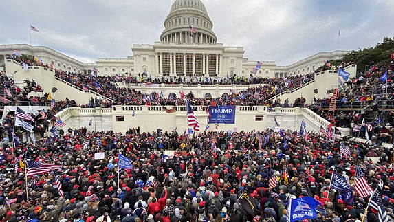 An NFT of the January 6th, 2021 tour of the U.S. Capitol building by Trump supporters recently sold to an Elon M. for $50 million. No, that's too obvious. Let's call him E. Musk.