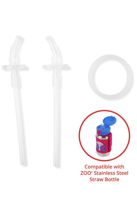 Skip Hop Pipetli Paslanmaz Çelik Suluk Yedek Pipeti