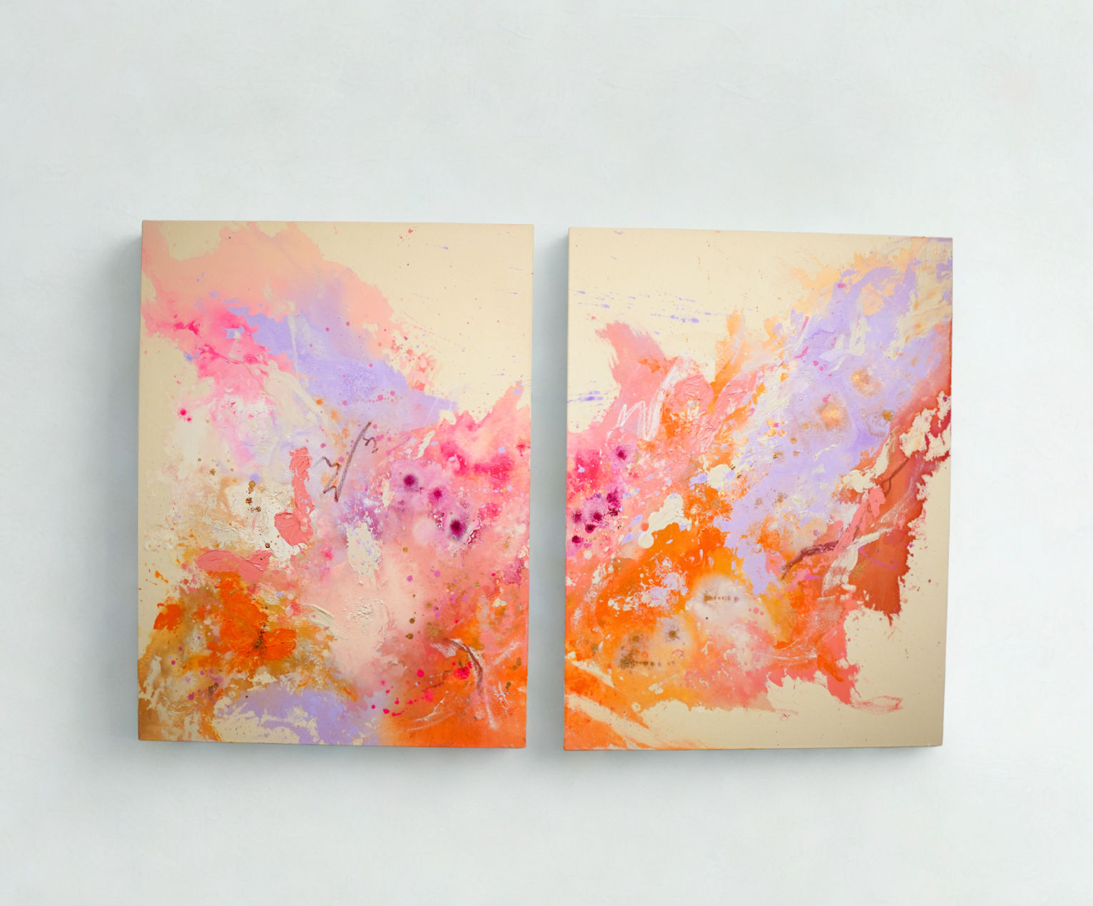 Glücksgefühl I 2 je 60 x 80