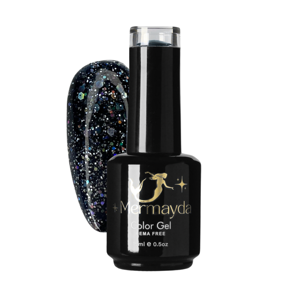 Oja Semipermanenta Hema Free Color Gel Galaxy SBL01 Mermayda 15ml Bleumarin