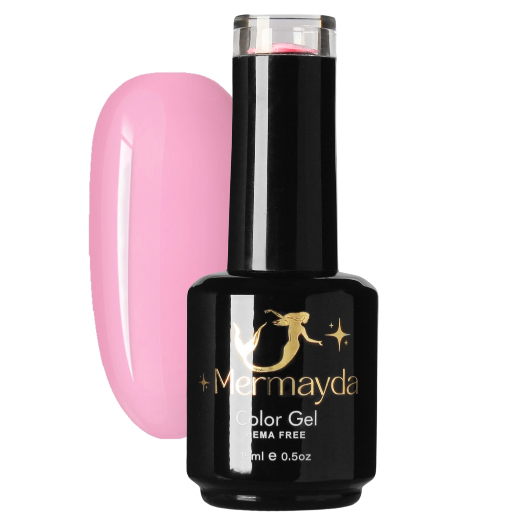 Oja Semipermanenta Hema Free Color Gel Optimistic P002 Mermayda 15ml Roz/Nu/Nu