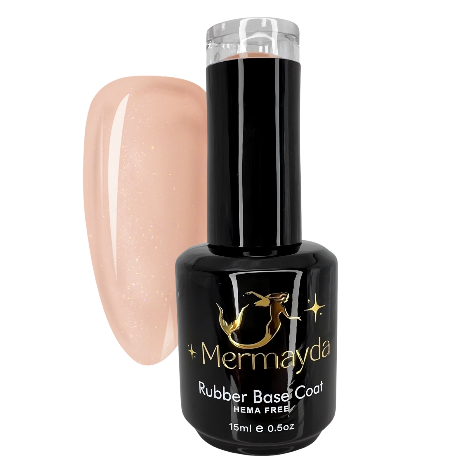 Baza cauciuc Rubber Base Hema Free Mermayda Cappuccino Shine SN39 15m